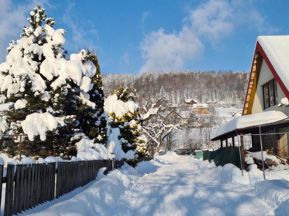 Chalet-Beskydy ปรอสเชดนี เบชวา ภายนอก รูปภาพ