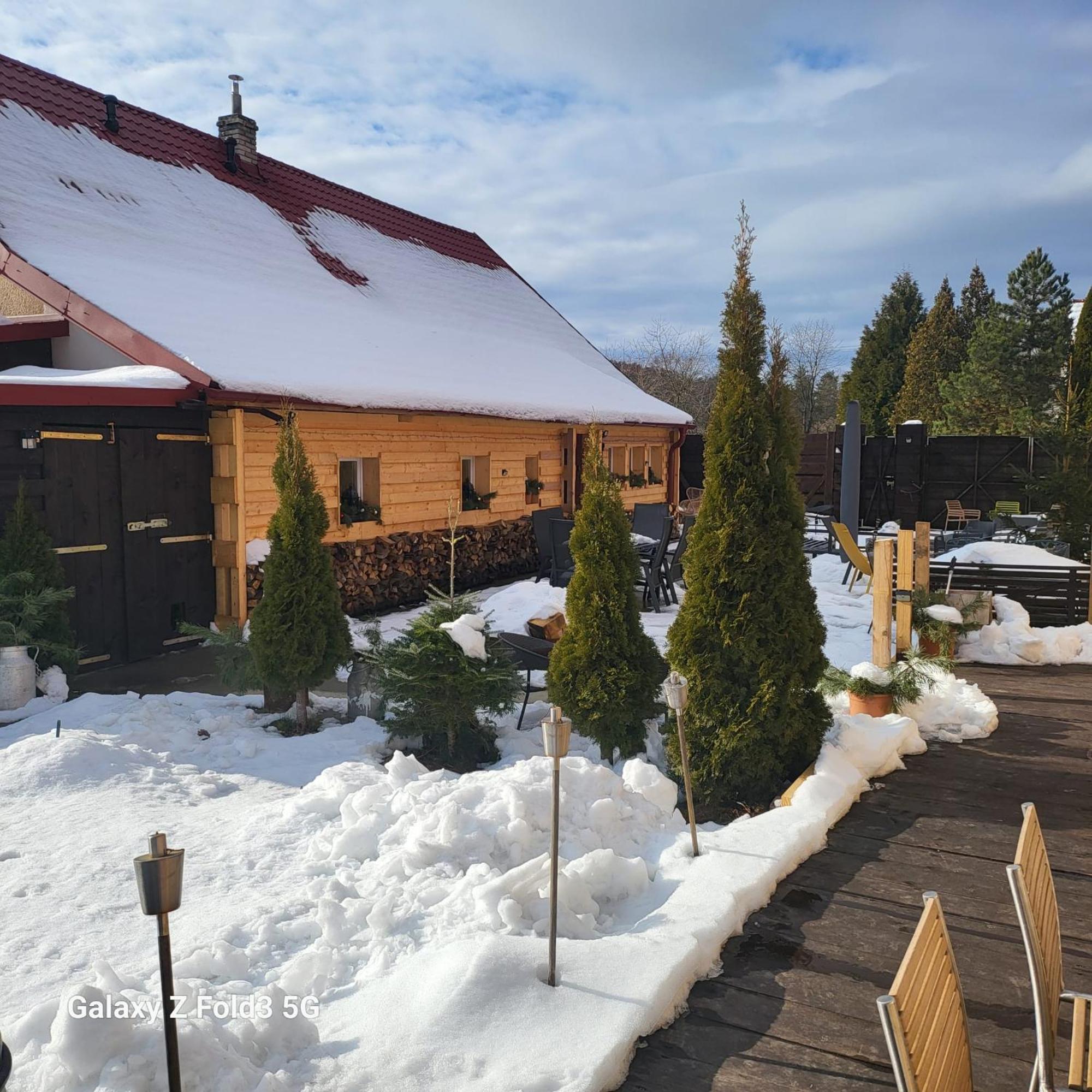 Chalet-Beskydy ปรอสเชดนี เบชวา ภายนอก รูปภาพ